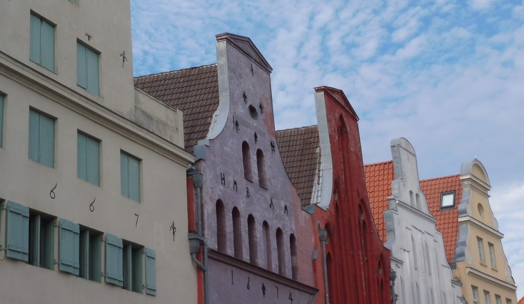 Giebelhäuser in Wismar