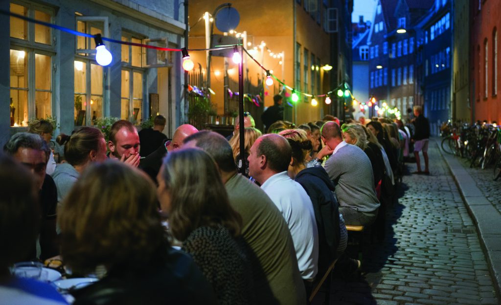 Kulturhaupstadt Aarhus lange Tafel