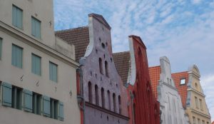 Giebelhäuser in Wismar