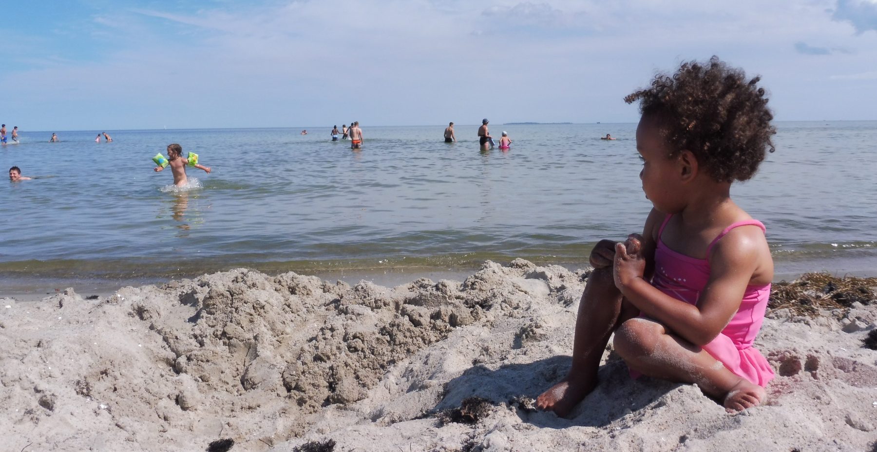 Am Strand von Thiessow