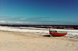 Winter an der Ostsee, Strand von Ahlbeck