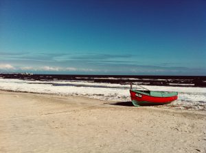 Winter an der Ostsee, Strand von Ahlbeck