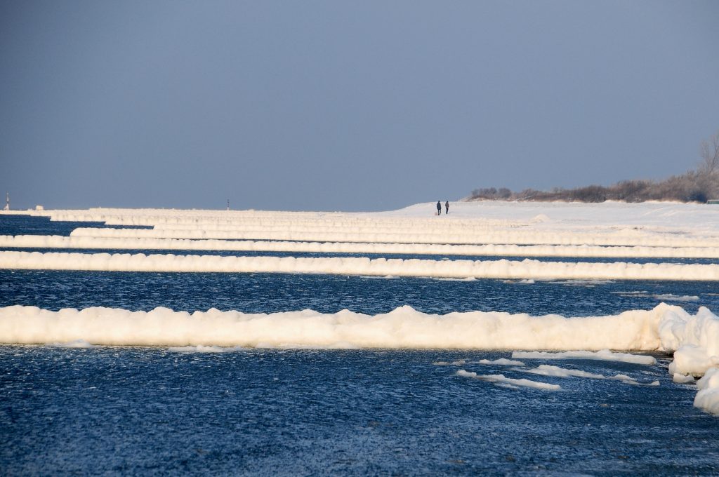 Gründe für Winter an der Küste