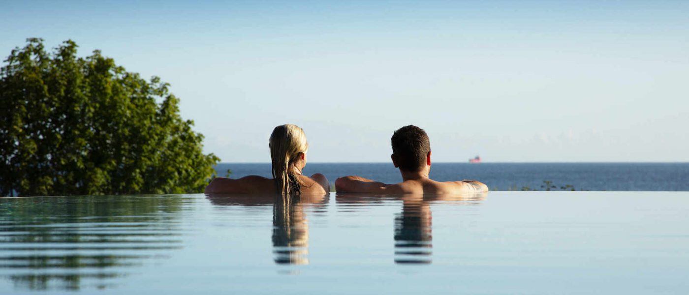 Infinity Pool vom Hotel Das Ahlbeck auf Usedom