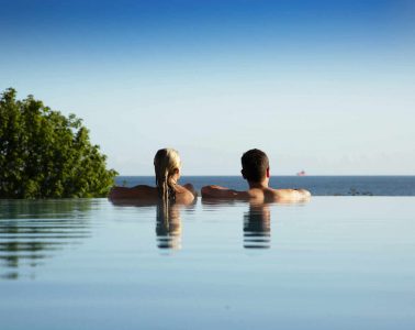 Infinity Pool vom Hotel Das Ahlbeck auf Usedom