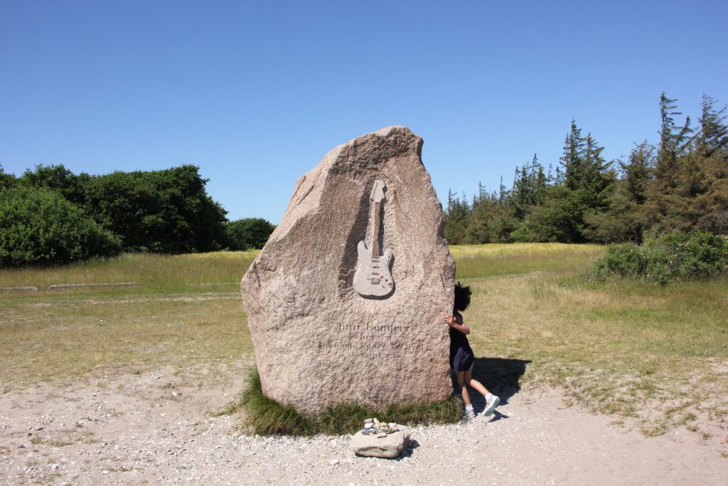 Jimi Hendrix Gedenkstein Fehmarn