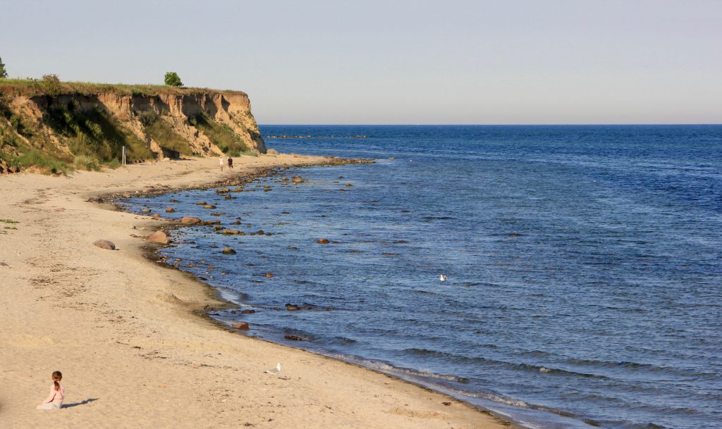 Strand auf Fehmarn bei Wulfen und dem Küselhof