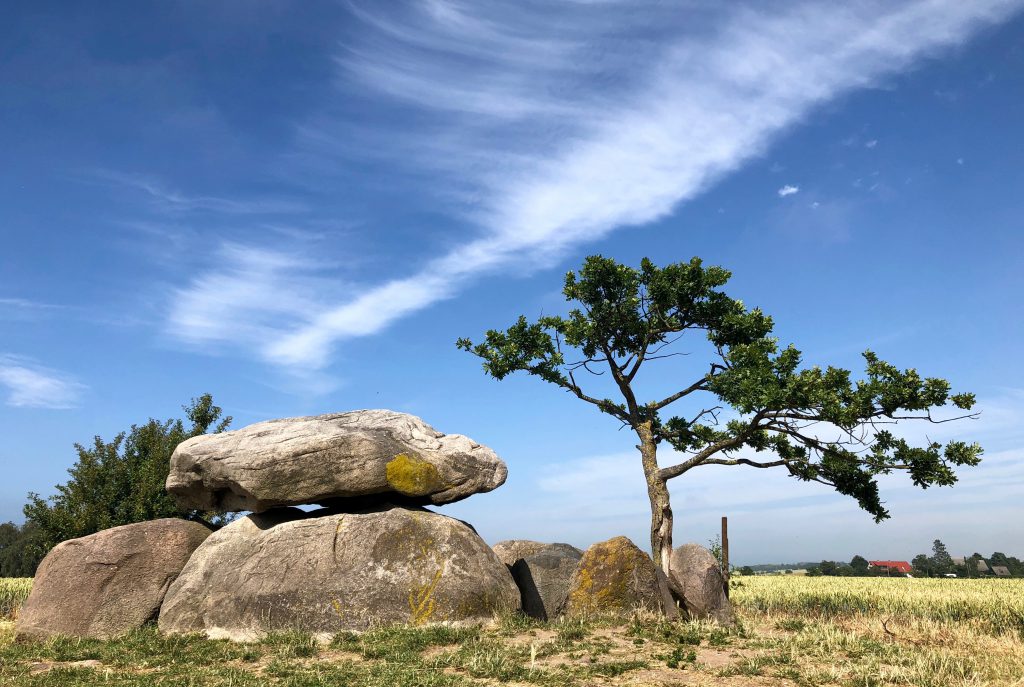 Dolmen Ostseeküstenradweg Kühlungsborn