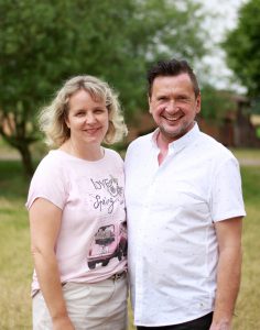 Jörg Klingohr und Christine Klingohr vom Golchener Hof