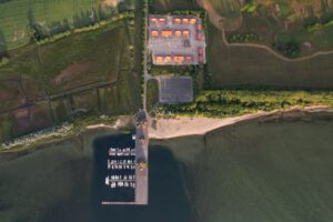 Bades Huk Ostsee Resort Luftaufnahme