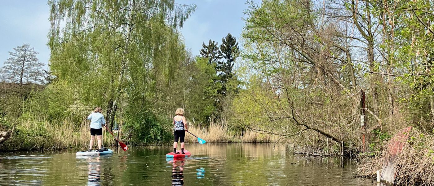 SUP Tour durch Klein-Venedig
