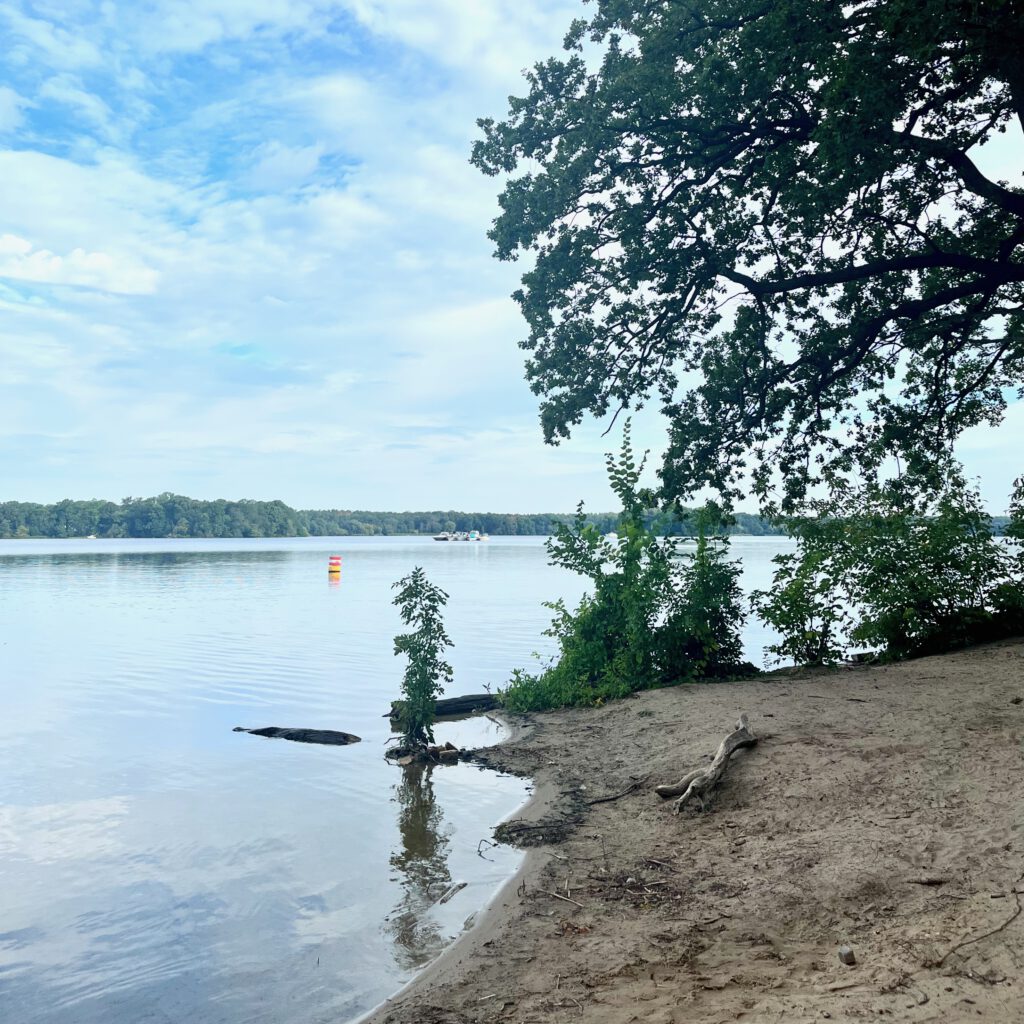 Badestelle am Tegeler See