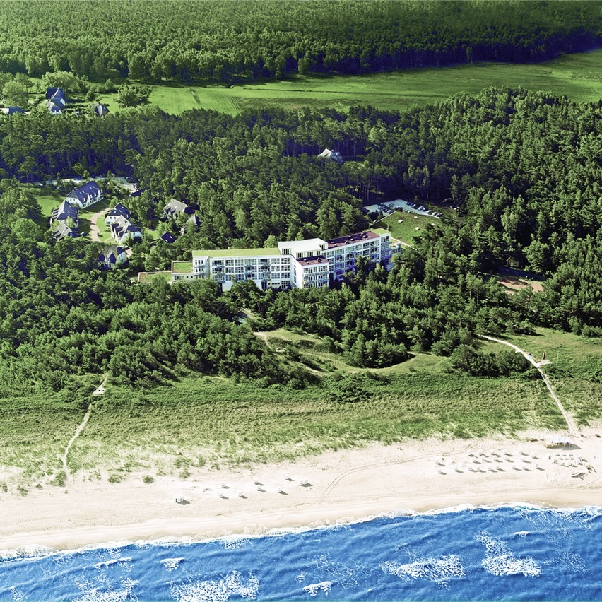 Hotel Fischland von oben