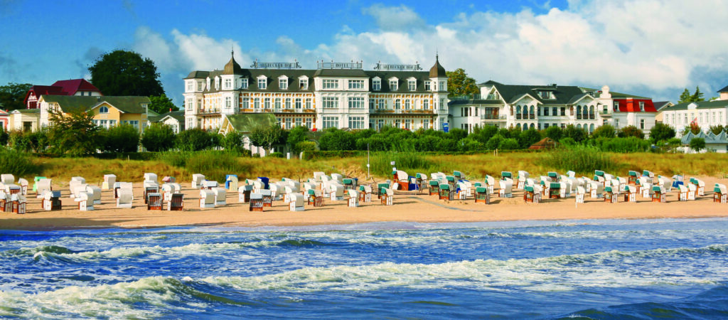 Blick auf Ahlbecker Hof